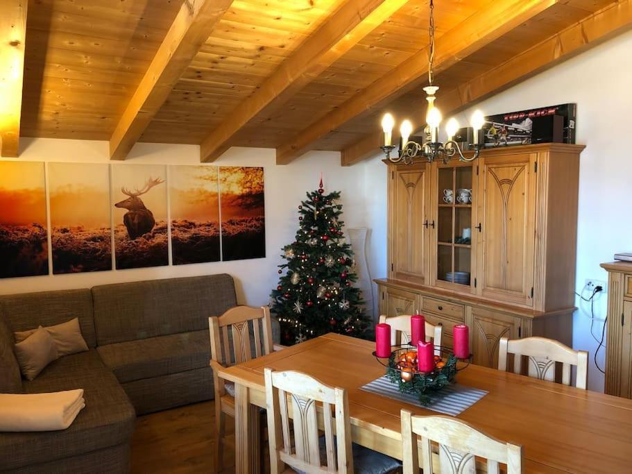 Ferienhaus Zillertal Panorama Blick Balkon Sauna Zellberg Exterior foto